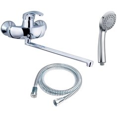 Смеситель с душевой лейкой KAISER Classic 16055 хром