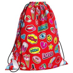 ErichKrause Мешок для обуви Sweet Love (48442) красный/желтый/розовый