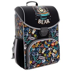 ErichKrause Ранец ErgoLine Space Bear 46218, черный