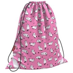 ErichKrause Мешок для обуви Cats (46321) розовый/белый/черный