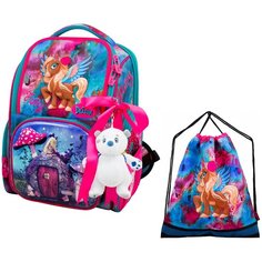 DeLune Ранец 11-029, бирюзовый