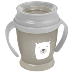 Поильник Lovi 360°, 210 мл,9м+, Buddy Bear