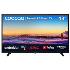 Телевизор Coocaa 43S3G 43", черный