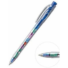 Шариковая автоматическая ручка tropikana 338, цвет чернил синий, 1 штука, масляные чернила Stabilo