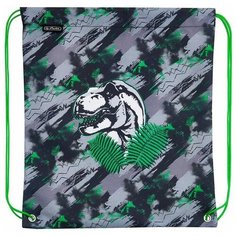 Herlitz Мешок для обуви Jungle Dino (50021314-1) серый/черный/зеленый