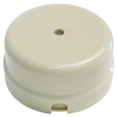 Пластиковая распределительная коробка EDISEL Basic слоновая кость