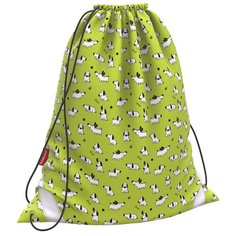 ErichKrause Мешок для обуви Dogs (46322) зеленый/белый/черный