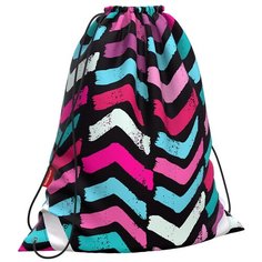 ErichKrause Мешок для обуви Color Corners (49151) черный/розовый/голубой