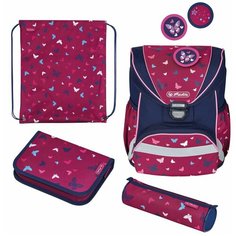 Ранец Herlitz ULTRALIGHT PLUS Butterfly, с наполнением