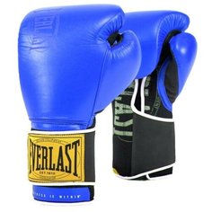Перчатки тренировочные Everlast 1910 Classic 14oz син.