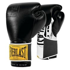 Перчатки тренировочные Everlast 1910 Classic 16oz черн.