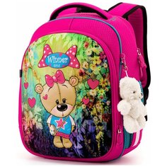 WINNER ONE Ранец 6011, розовый