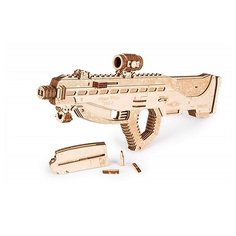 Механический 3D-пазл из дерева Wood Trick Штурмовая винтовка USG-2