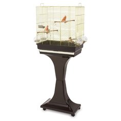 Клетка Imac Camilla 50х30х57см коричневый/золотой