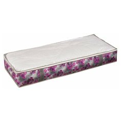 Кофр для хранения "Роза", Д1070 Ш460 В150, розово-серый Handy Home