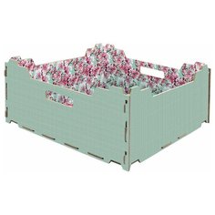 Ящик складной для хранения Ecowoo Мята 300*300*150 мм