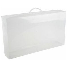 Набор коробов для обуви из 2шт, Д520 Ш150 В300, прозрачный Handy Home