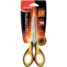 Maped ножницы Ultimate 17 см симметричные черный/желтый
