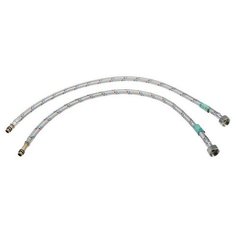 Подводка для воды LuazonAqua 3816824 гайка - штуцер М10х1/2 комплект 600 мм