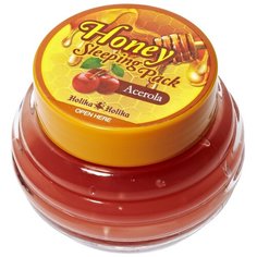Holika Holika ночная маска Honey Sleeping Pack Acerola медовая с барбадосской вишней, 90 мл