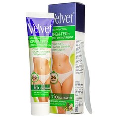 Velvet Ультрабыстрый крем-гель для депиляции, 125мл