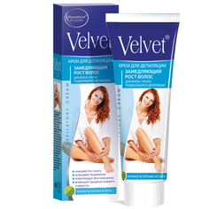 Крем для депиляции замедляющий рост волос Активные растительные экстракты, 100 мл Velvet