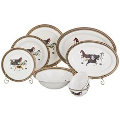 Столовый сервиз лошадь на 6 персон 23 пр. Lefard (760-048)
