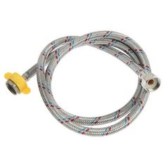 Подводка гибкая для воды ZEIN, 1/2", гайка-гайка, 120 см, с ключом для монтажа 5149030