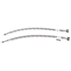 Подводка для смесителя "СТМ",1/2"xM10, 40 см, нерж.сталь, 2 шт. 4756938 CTM