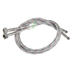 Подводка гибкая для смесителя Lytcho eco, в стальной оплетке, 80 см, комплект 2 шт. 6487878