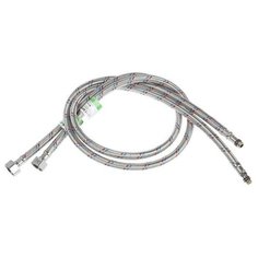 Подводка гибкая для смесителя Lytcho eco, в стальной оплетке, 100 см, комплект 2 шт. 6487879