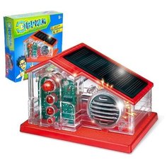 Электронный конструктор Эврики "Радиодом", работает от солнечной батареи (3550082)