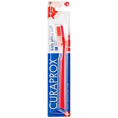 Детская зубная щетка Kids, красная Curaprox