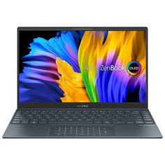 Ноутбук ASUS ZenBook 13 UM325UA-KG007T (AMD Ryzen 5 5500U 2100MHz/13.3"/1920x1080/16GB/512GB SSD/DVD нет/AMD Radeon RX Vega 7/Wi-Fi/Bluetooth/Windows 10 Home) 90NB0TR1-M01640, серый