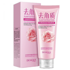 BioAqua очищающий гель-скатка с ароматом розы 120 г