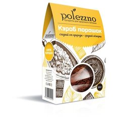 POLEZZNO Кэроб обжаренный порошок, коробка, 200 г