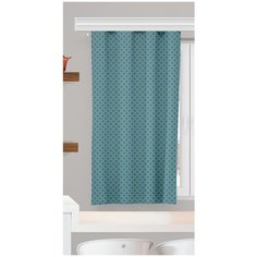 Портьеры Witerra Kitchen 0357 на ленте 180 см 1 шт. синий