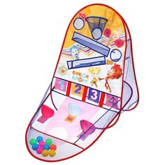 Комплекс спортивный игровой "Играем вместе" Фиксики 10 мячей в компл. в сумке