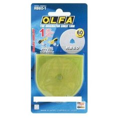 Запасной диск для ножа RTY-3/G, 60 мм, 1 шт Olfa RB60-1