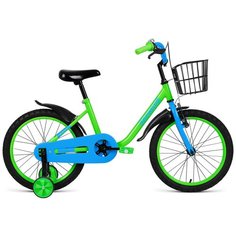 Детский велосипед FORWARD Barrio 18 (2021) зелeный (требует финальной сборки)