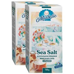 Marbelle Соль морская, средняя, 2 шт, 1.5 кг