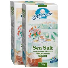 Marbelle Соль морская, крупная, 2 шт, 1.5 кг
