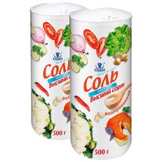 Кулина Соль мелкая йодированная, 2 шт, 500 г