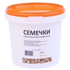 Семечки подсолнечника Hobbyhelper очищенные в ведре, 600 г
