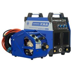 Сварочный аппарат инверторного типа Aurora ULTIMATE 350 с открытым подающим механизмом MIG/MAG, MMA