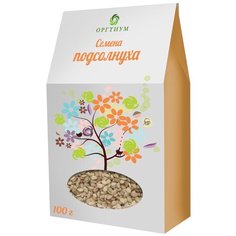 Семечки подсолнечника Оргтиум очищенные экологические, 100 г