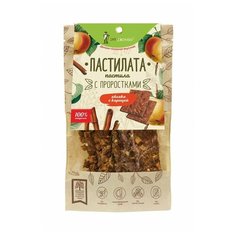 Пастила Экофермер с проростками Яблоко и корица, 100 г