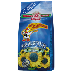 Семечки подсолнечника От Мартина отборные с морской солью, 500 г