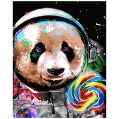 Картина по номерам на холсте 40*50 см Paintboy "Панда" (PB-OK10045)