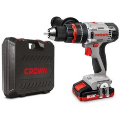 Аккумуляторный ударный шуруповерт CROWN CT21075HMX-2 BMC